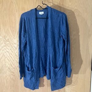 Old Navy Blue Cardigan Sweater